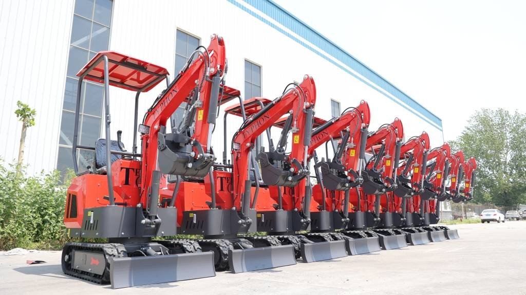 One Ton Mini Excavator TYPHON TERROR ONE TYPH 01110Q8A0804