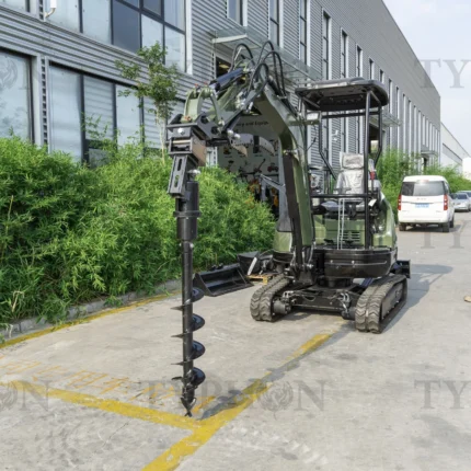 Auger Attachment For 2-3 ton Mini Excavator